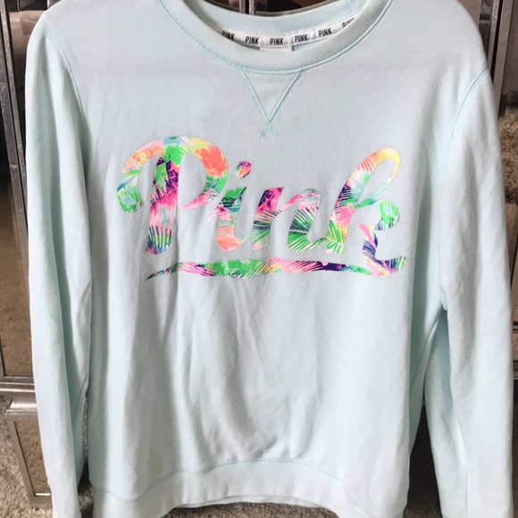 PINK Victoria's Secret Tops - Pink sweatshirt, size M